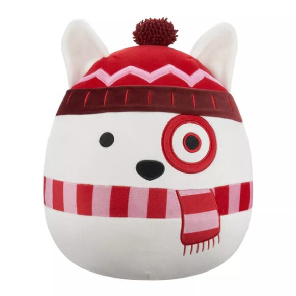Squishmallows 12" Bullseye Target Dog Plush Stuffed Animal Toy NWT - Picture 1 of 5